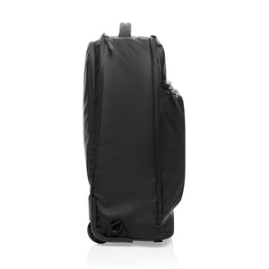 Zaino da cabina Swiss Peak OSLO RCS con ruote nero - personalizzabile con logo
