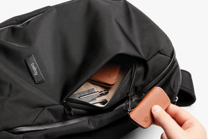Zaino da lavoro Bellroy Transit nero - personalizzabile con logo