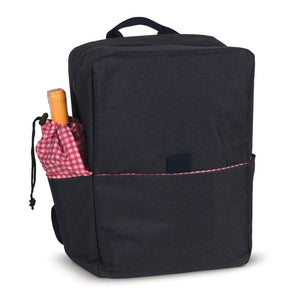 Zaino da picnic R-PET blu navy - personalizzabile con logo