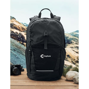 Zaino da trekking 18L Nero - personalizzabile con logo