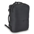 Zaino Dalston rivestito in PU Zaino sottovuoto 30 x 15 x 45 cm 20 L Nero - personalizzabile con logo