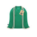 Zaino Dykes Fairtrade verde - personalizzabile con logo