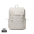 Zaino Everyday KENTO URBAN in nylon riciclato RCS beige - personalizzabile con logo