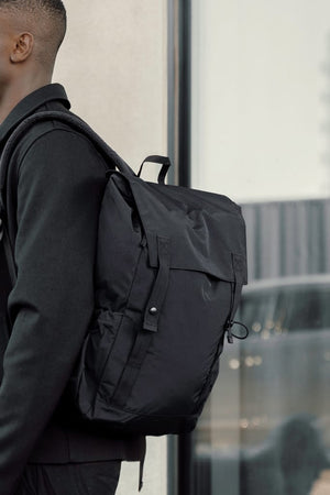 Zaino Everyday KENTO URBAN in nylon riciclato RCS - personalizzabile con logo