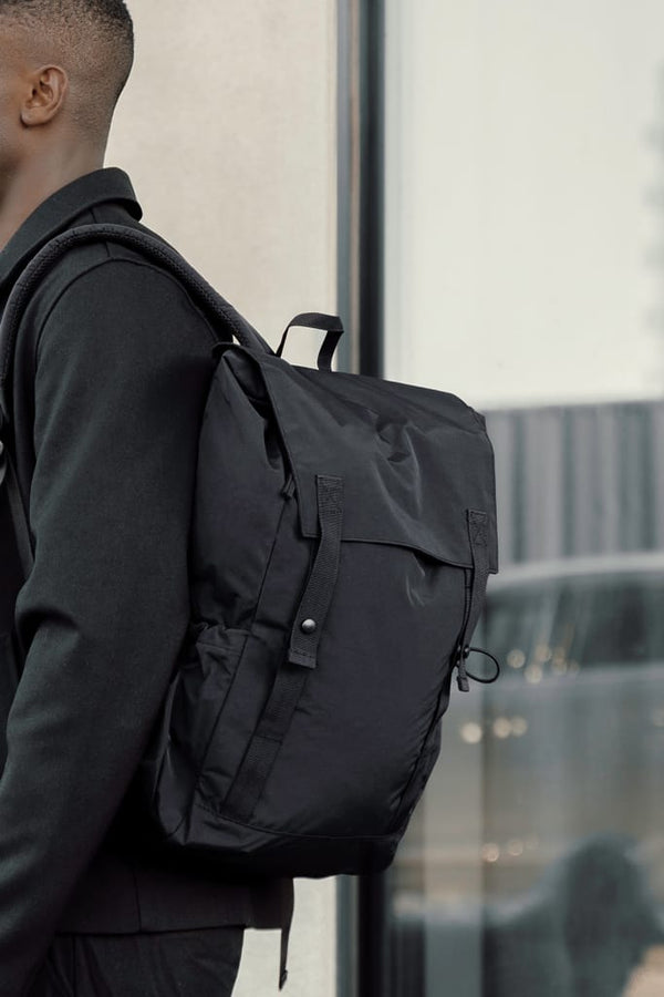 Zaino Everyday KENTO URBAN in nylon riciclato RCS - personalizzabile con logo