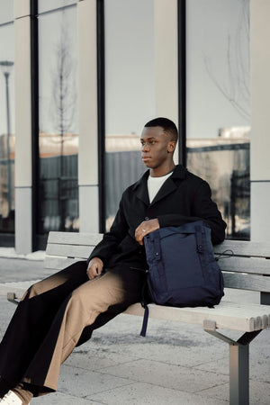 Zaino Everyday KENTO URBAN in nylon riciclato RCS - personalizzabile con logo