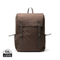 Zaino Everyday KENTO URBAN in nylon riciclato RCS marrone - personalizzabile con logo