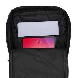 Zaino Flipex nero - personalizzabile con logo