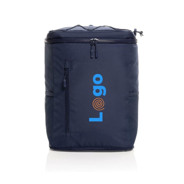 Zaino frigo Sonny in rPET Aware™ blu navy - personalizzabile con logo