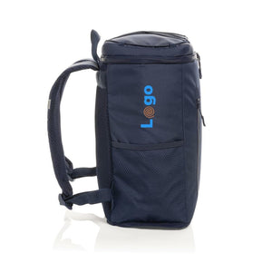 Zaino frigo Sonny in rPET Aware™ blu navy - personalizzabile con logo