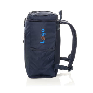 Zaino frigo Sonny in rPET Aware™ blu navy - personalizzabile con logo