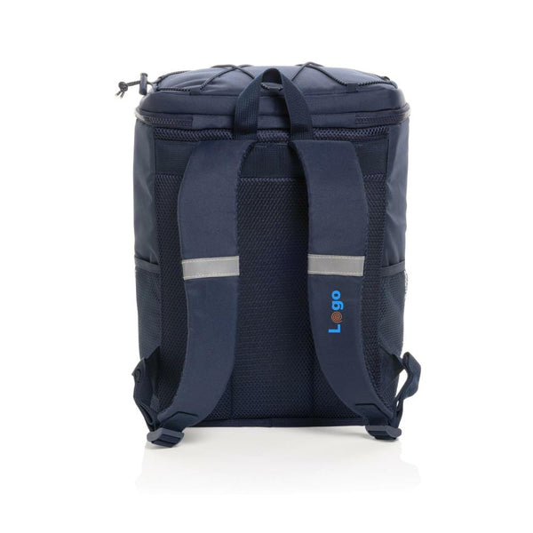 Zaino frigo Sonny in rPET Aware™ blu navy - personalizzabile con logo