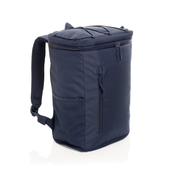 Zaino frigo Sonny in rPET Aware™ blu navy - personalizzabile con logo