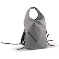 Zaino impermeabile polyester 300D 20-22L Grigio - personalizzabile con logo