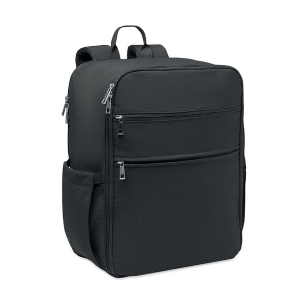 Zaino in nylon 20L Nero - personalizzabile con logo