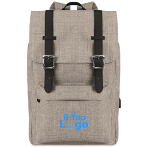 Zaino in poliestere 600D - personalizzabile con logo