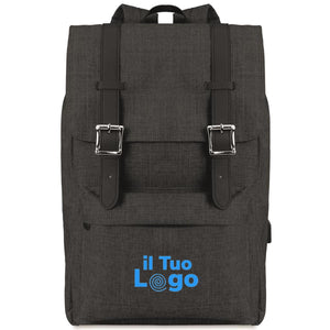 Zaino in poliestere 600D - personalizzabile con logo