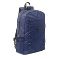 Zaino in poliestere 600D RPET Blu - personalizzabile con logo