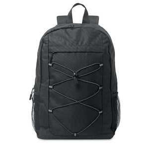 Zaino in poliestere 600D RPET - personalizzabile con logo
