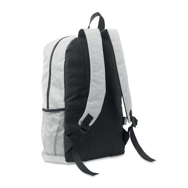 Zaino in poliestere 600D RPET - personalizzabile con logo