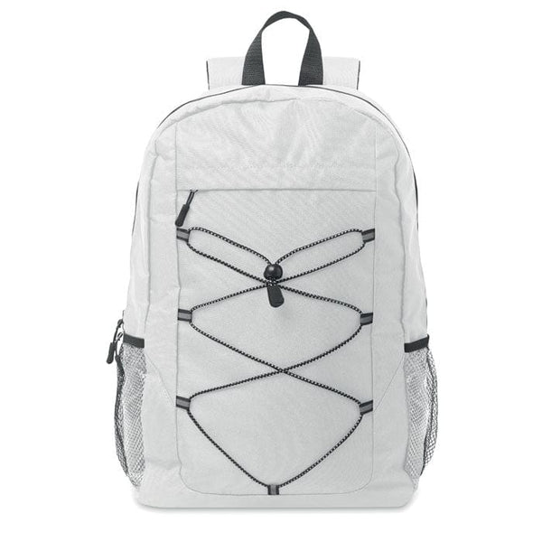 Zaino in poliestere 600D RPET - personalizzabile con logo