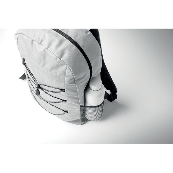 Zaino in poliestere 600D RPET - personalizzabile con logo