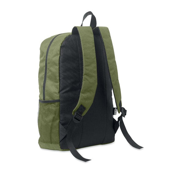 Zaino in poliestere 600D RPET - personalizzabile con logo