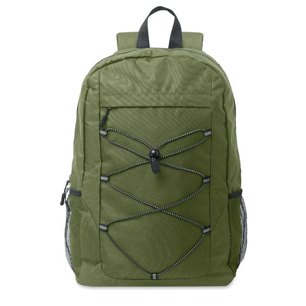 Zaino in poliestere 600D RPET - personalizzabile con logo