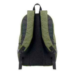Zaino in poliestere 600D RPET - personalizzabile con logo