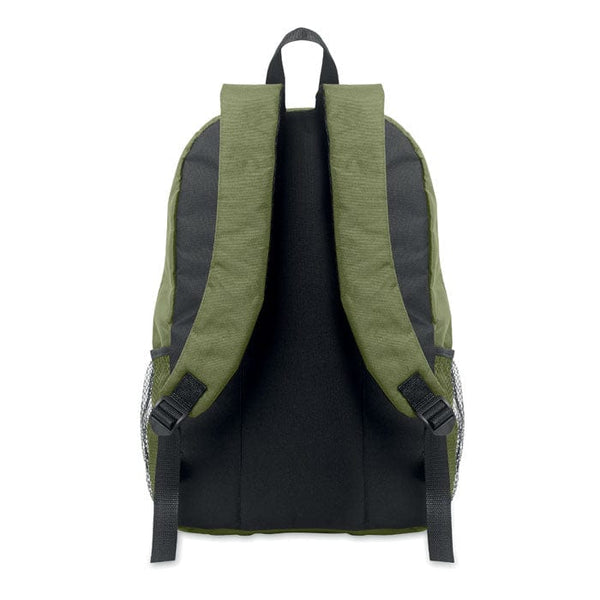 Zaino in poliestere 600D RPET - personalizzabile con logo
