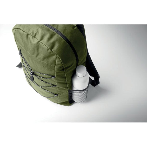 Zaino in poliestere 600D RPET - personalizzabile con logo