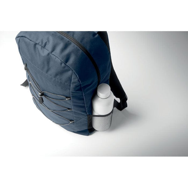 Zaino in poliestere 600D RPET - personalizzabile con logo