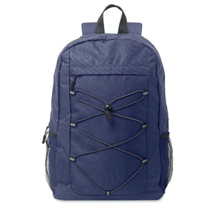 Zaino in poliestere 600D RPET - personalizzabile con logo