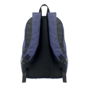 Zaino in poliestere 600D RPET - personalizzabile con logo