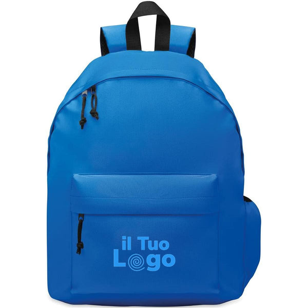 Zaino in poliestere 600D RPET Royal - personalizzabile con logo