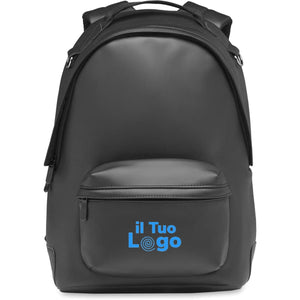 Zaino in PU morbido x laptop 15" - personalizzabile con logo