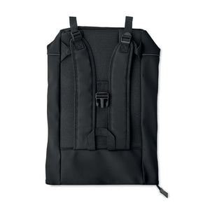 Zaino in PU rolltop per laptop - personalizzabile con logo