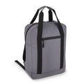 Zaino in R-PET 600D rivestito in PU 27,5 x 12 x 37,5 cm 12 L Grigio - personalizzabile con logo