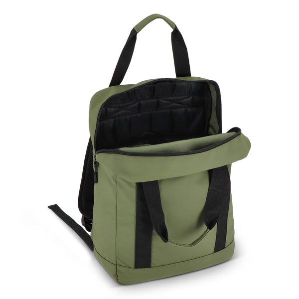 Zaino in R-PET 600D rivestito in PU 27,5 x 12 x 37,5 cm 12 L - personalizzabile con logo