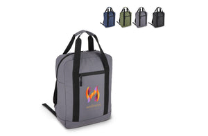Zaino in R-PET 600D rivestito in PU 27,5 x 12 x 37,5 cm 12 L - personalizzabile con logo