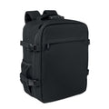 Zaino in RPET da 20L Nero - personalizzabile con logo