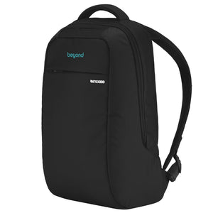 Zaino Incase ICON Lite nero - personalizzabile con logo