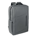 Zaino laptop 15" in PU RPET grigio - personalizzabile con logo