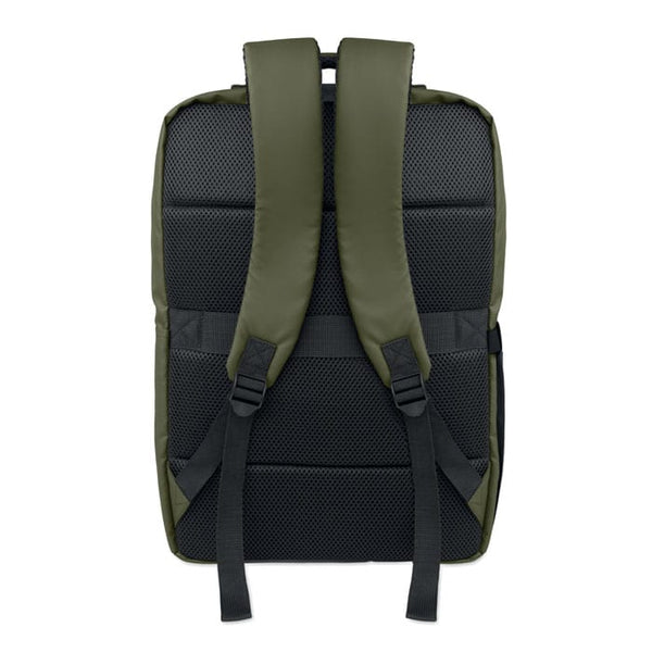 Zaino laptop 15" in PU RPET - personalizzabile con logo
