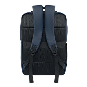 Zaino laptop 15" in PU RPET - personalizzabile con logo