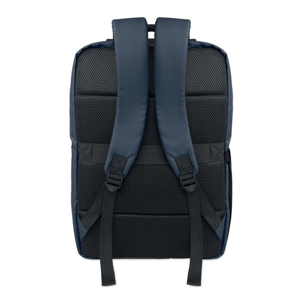 Zaino laptop 15" in PU RPET - personalizzabile con logo