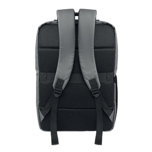 Zaino laptop 15" in PU RPET - personalizzabile con logo