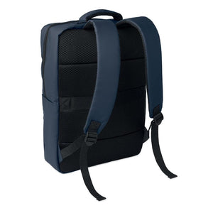 Zaino laptop 15" in PU RPET - personalizzabile con logo