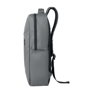 Zaino laptop 15" in PU RPET - personalizzabile con logo