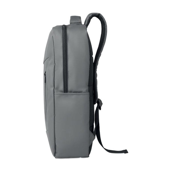 Zaino laptop 15" in PU RPET - personalizzabile con logo